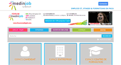 Desktop Screenshot of medinjob.com